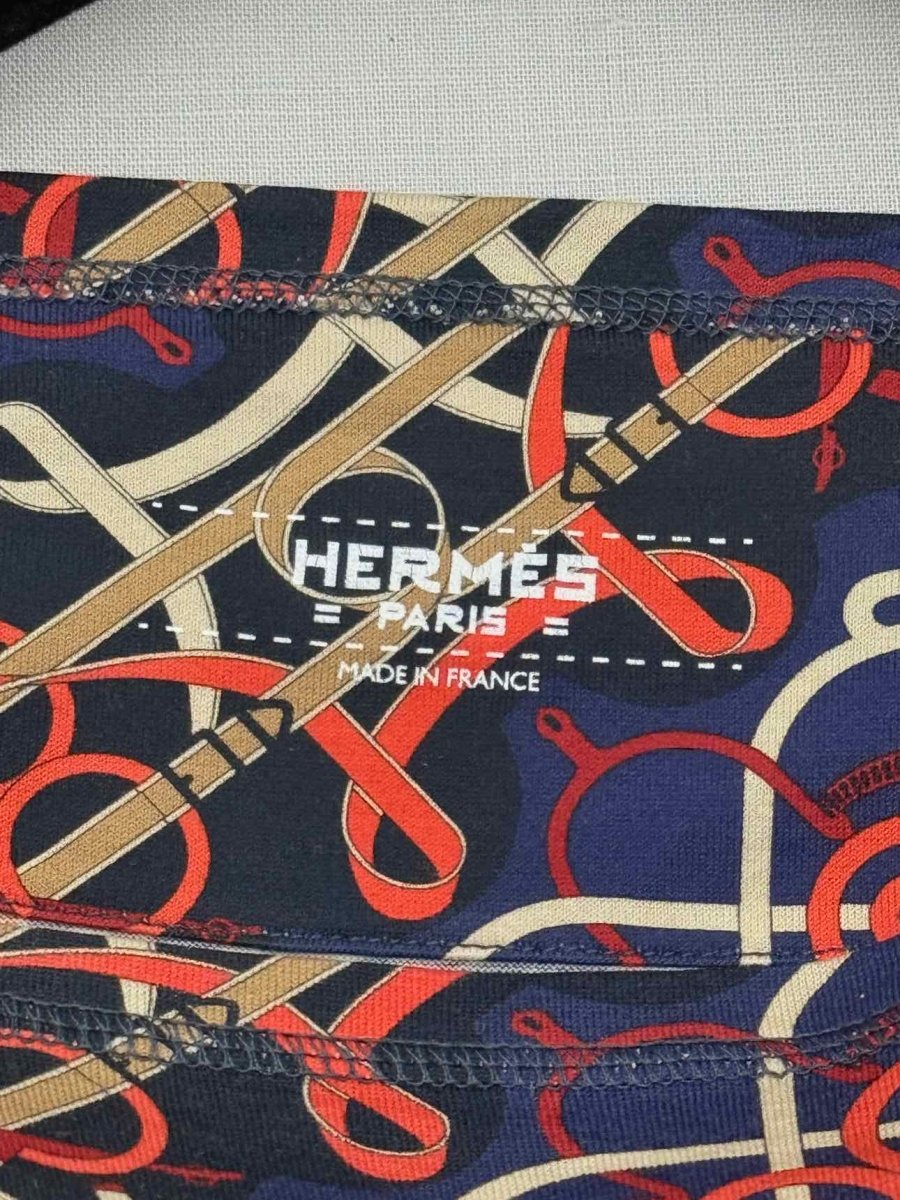 Pre-loved HERMES Size US 10 Knee Length Dress at Reems Closet