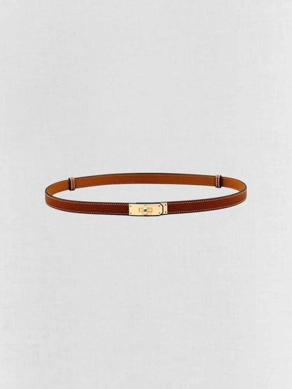 Pre - loved HERMES Tan Belt at Reems Closet