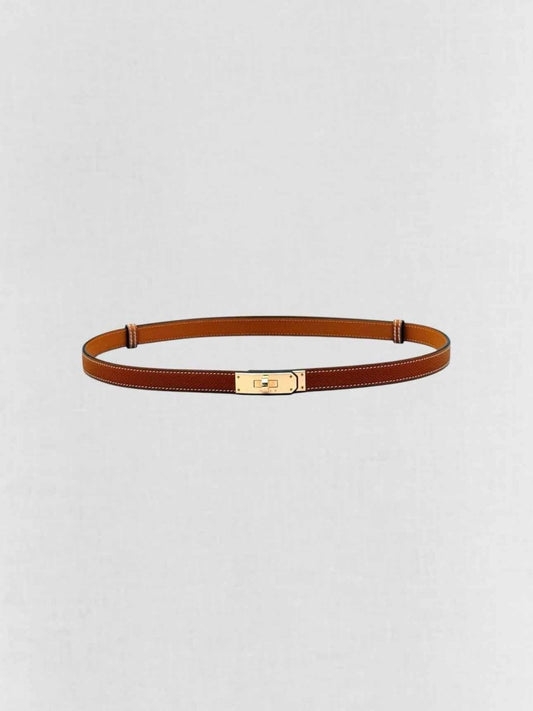 Pre - loved HERMES Tan Belt at Reems Closet