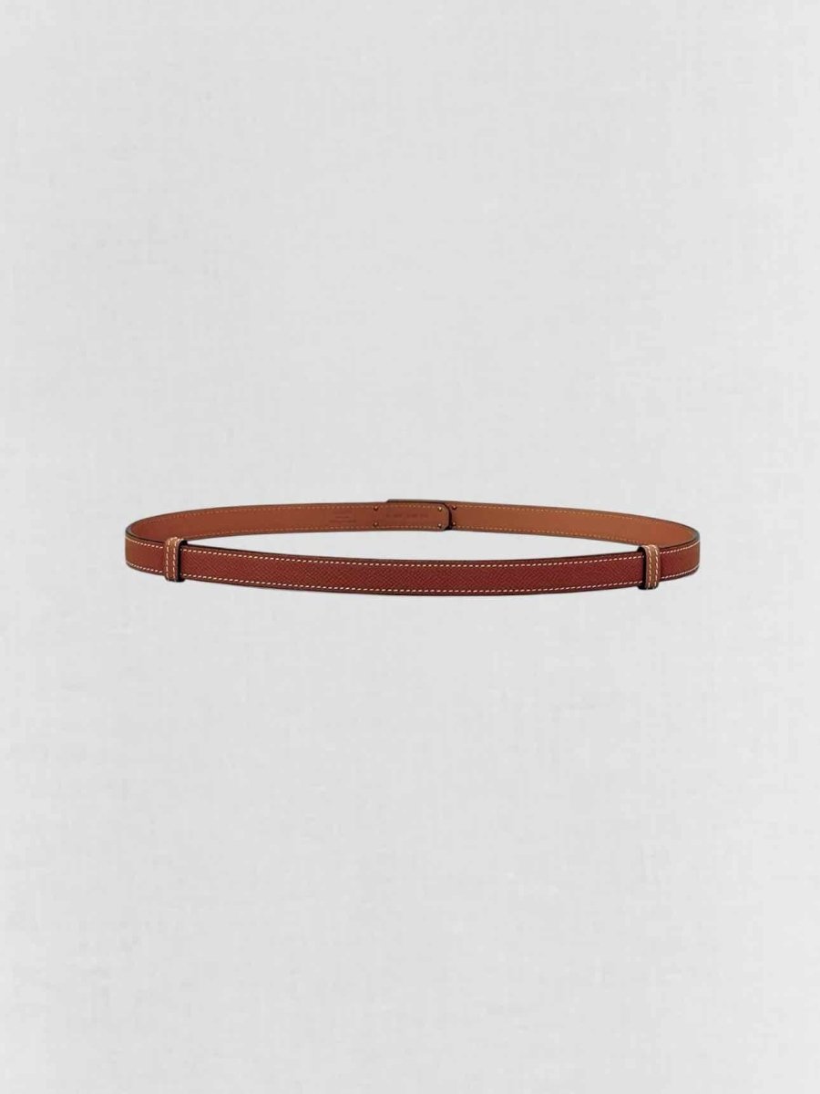 Pre - loved HERMES Tan Belt at Reems Closet