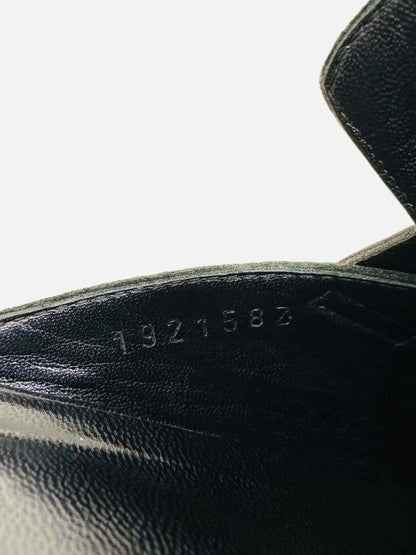 Pre-loved HERMES Vincennes Black Mules from Reems Closet