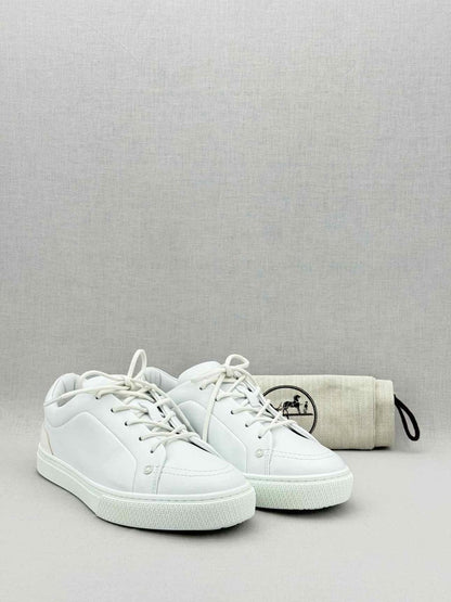 Pre - loved HERMES White Size EU 40 Sneakers at Reems Closet