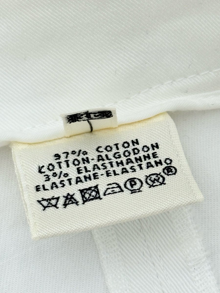 Pre - loved HERMES White Size US 4 Pants at Reems Closet