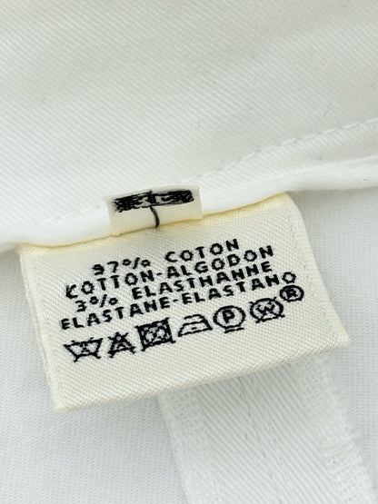 Pre - loved HERMES White Size US 4 Pants at Reems Closet