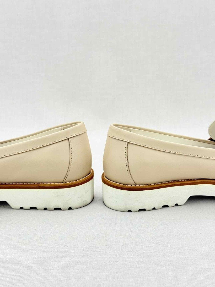 Pre - loved HOGAN Beige & White Size EU 39 Loafers at Reems Closet