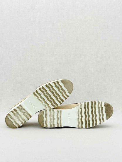 Pre - loved HOGAN Beige & White Size EU 39 Loafers at Reems Closet