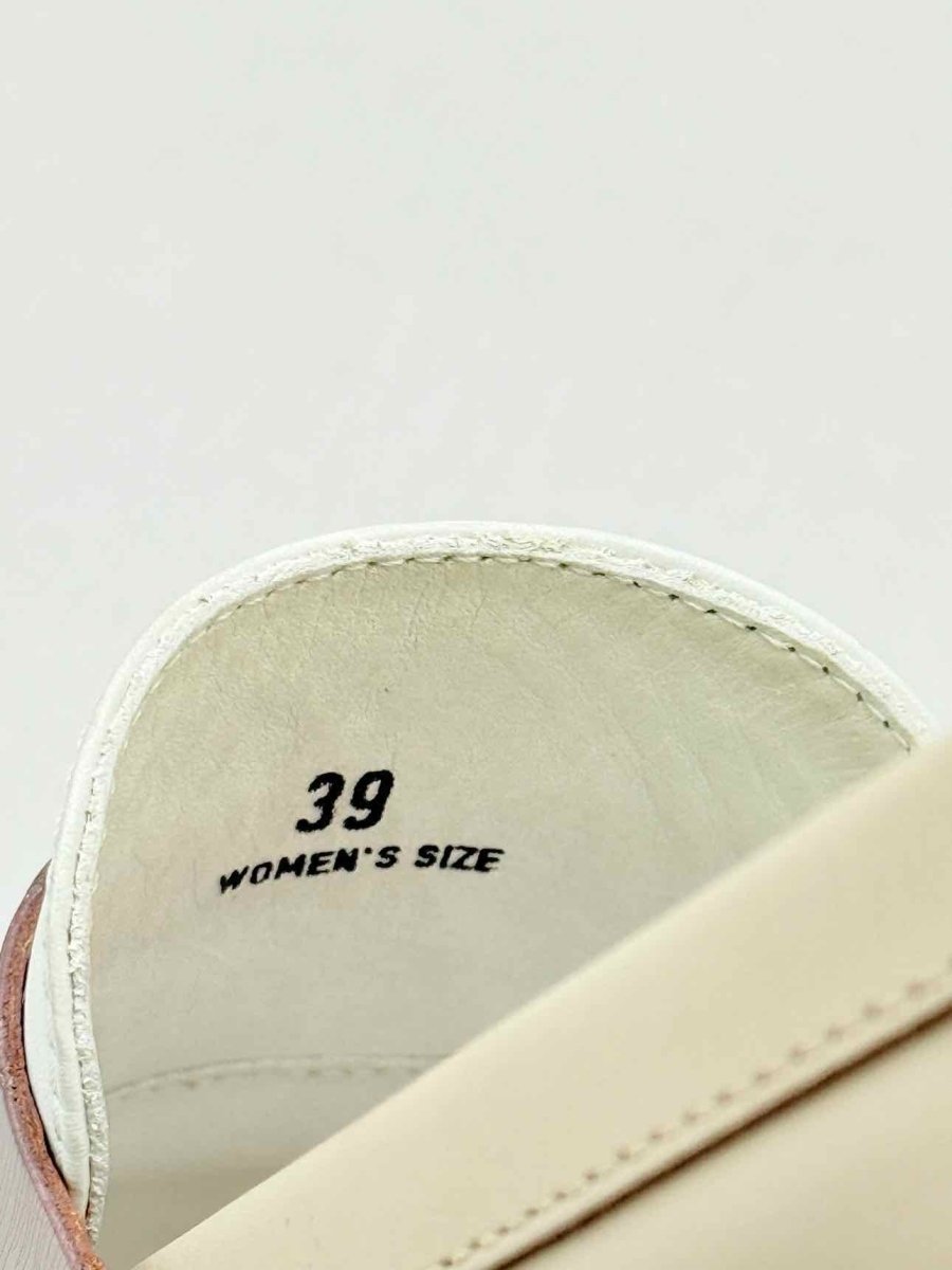 Pre - loved HOGAN Beige & White Size EU 39 Loafers at Reems Closet