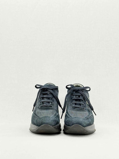 Pre - loved HOGAN Black Size EU 39.5 Sneaker Wedges at Reems Closet
