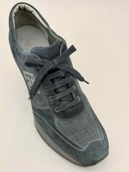 Pre - loved HOGAN Black Size EU 39.5 Sneaker Wedges at Reems Closet