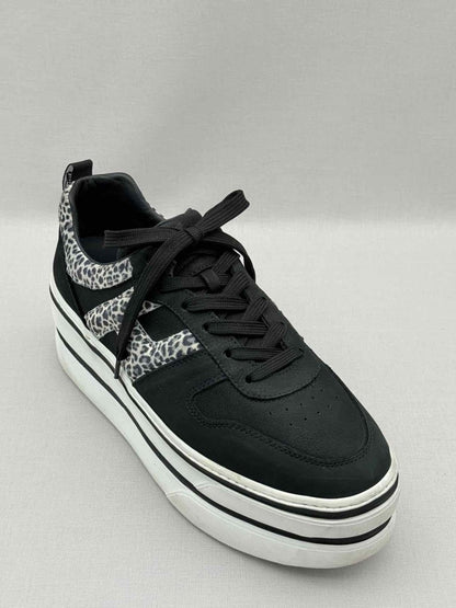 Pre-loved HOGAN H449 Black & White Leopard Size EU 40 Sneakers at Reems Closet