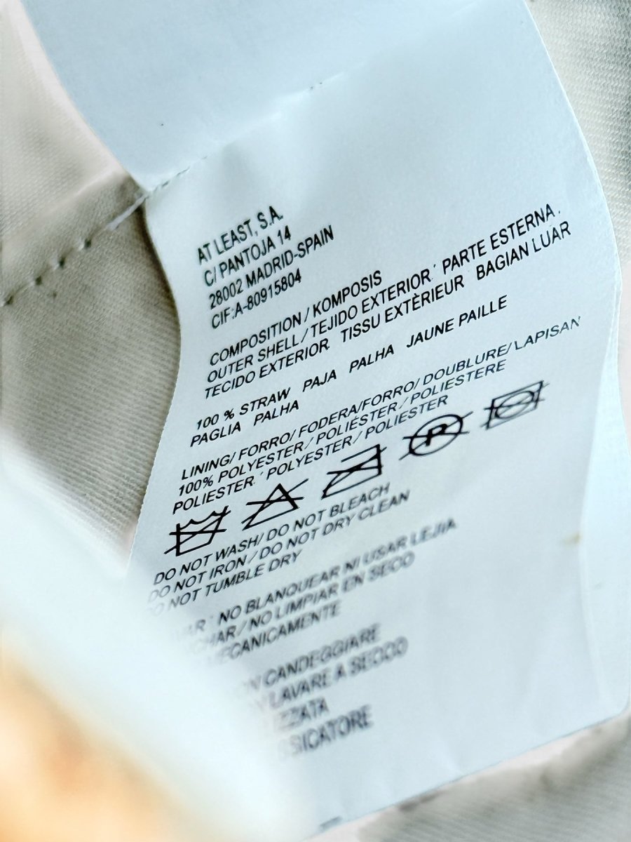 Pre - loved HOSS INTROPIA Brown Woven Crossbody at Reems Closet