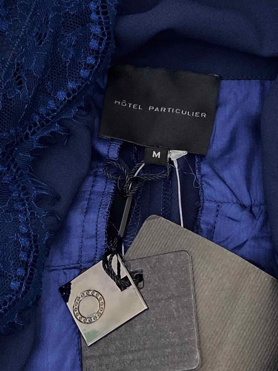 Pre - loved HOTEL PARTICULIER Navy Blue Size Medium Jumpsuit at Reems Closet