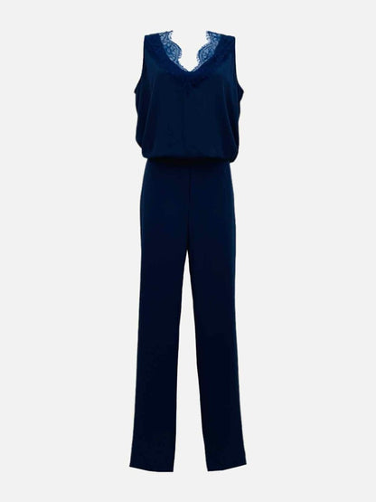 Pre - loved HOTEL PARTICULIER Navy Blue Size Medium Jumpsuit at Reems Closet