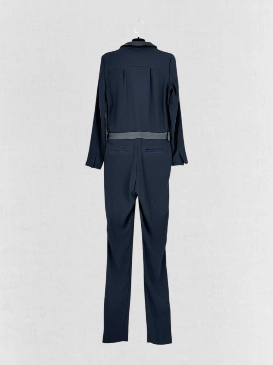 Pre - loved HOTEL PARTICULIER Navy Blue Size US 4 Jumpsuit at Reems Closet