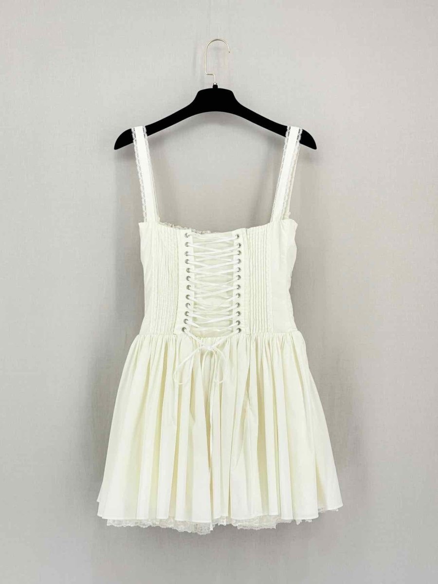 Pre-loved HOUSE OF CB Pietra White Size Small Short Dress at Reems Closet