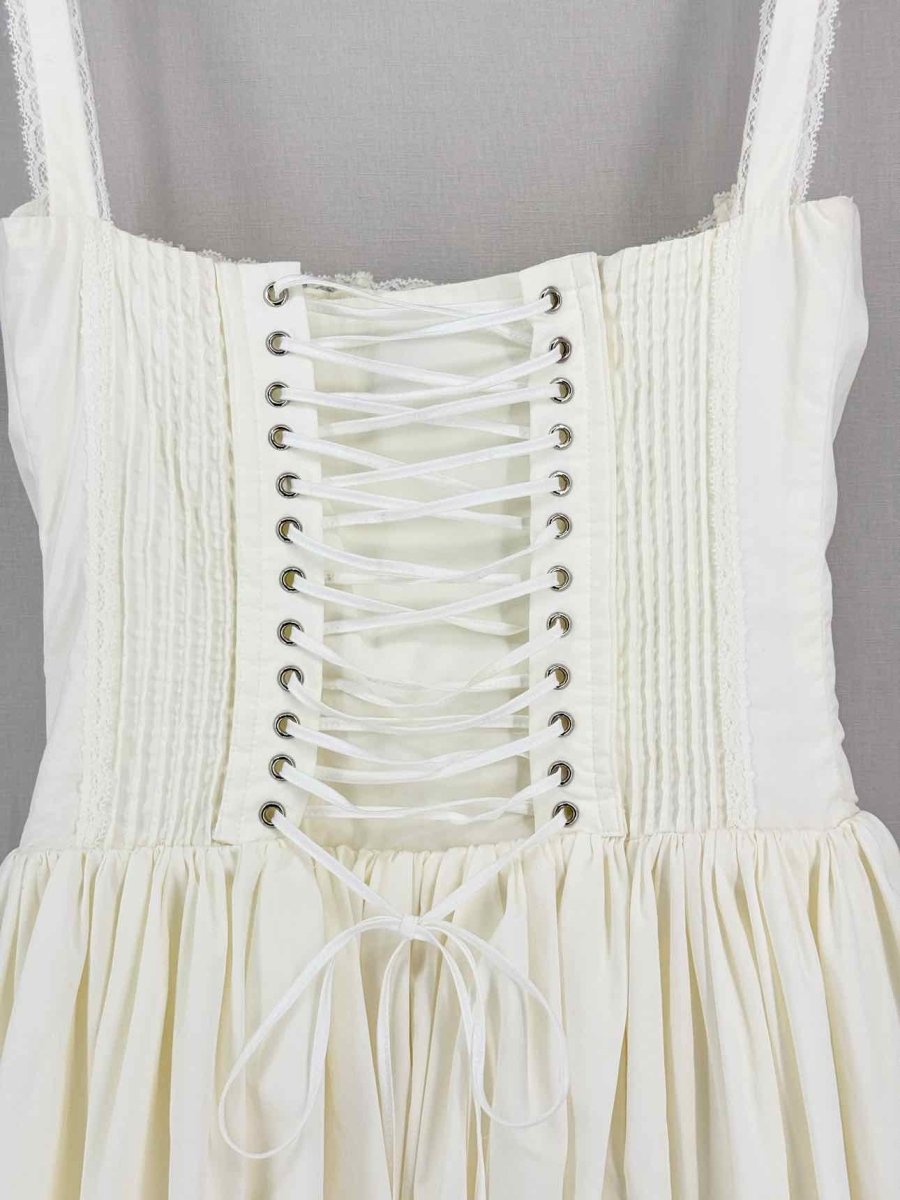 Pre-loved HOUSE OF CB Pietra White Size Small Short Dress at Reems Closet
