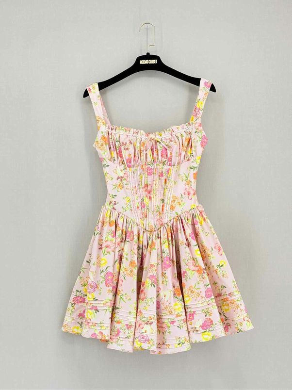 Pre-loved HOUSE OF CB Pink Multicolor Size XSmall Short Dress at Reems Closet