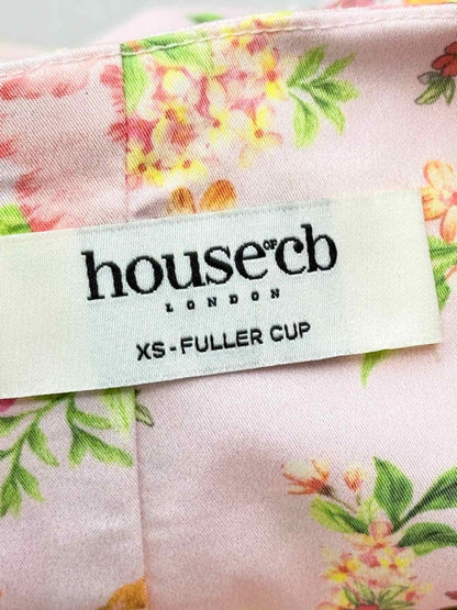 Pre-loved HOUSE OF CB Pink Multicolor Size XSmall Short Dress at Reems Closet
