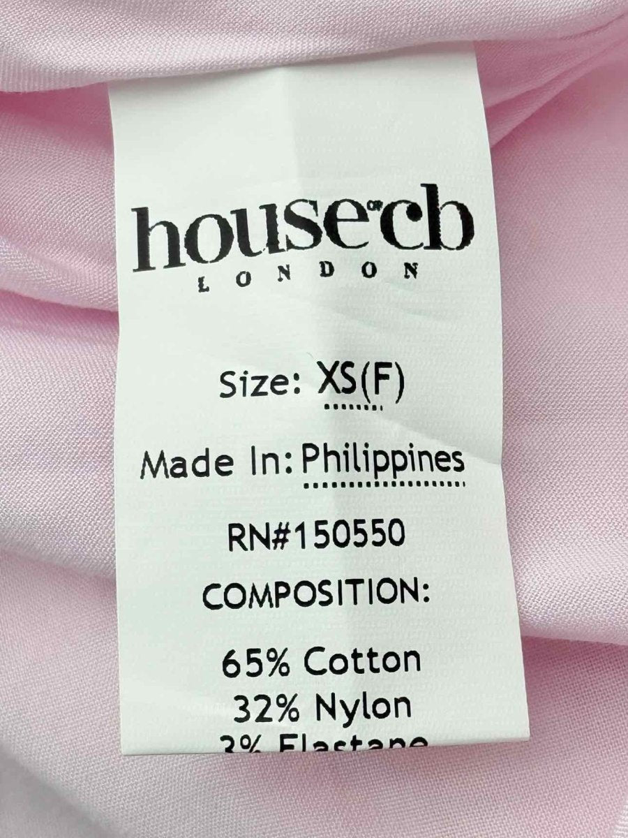 Pre-loved HOUSE OF CB Pink Multicolor Size XSmall Short Dress at Reems Closet