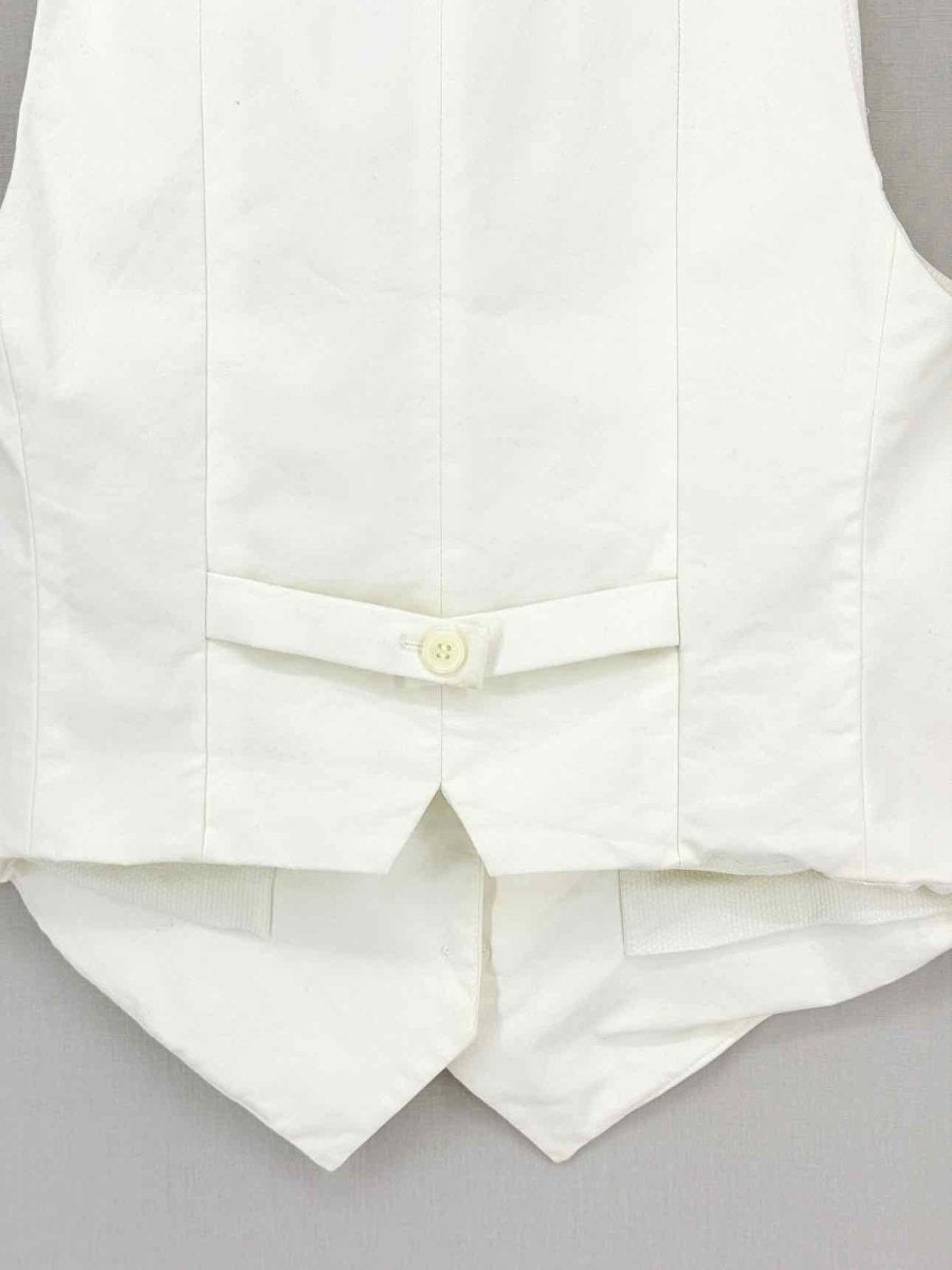 Pre - loved HUGO BOSS Off - white Size US 8 Vest at Reems Closet