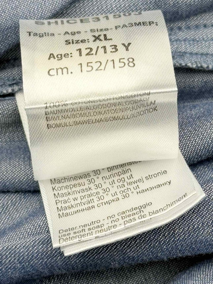 Pre-loved ICEBERG Chambray Blue Size XLarge Shorts at Reems Closet