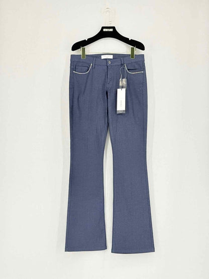 Pre - loved IKKS Dark Blue Size US 6 Jeans at Reems Closet