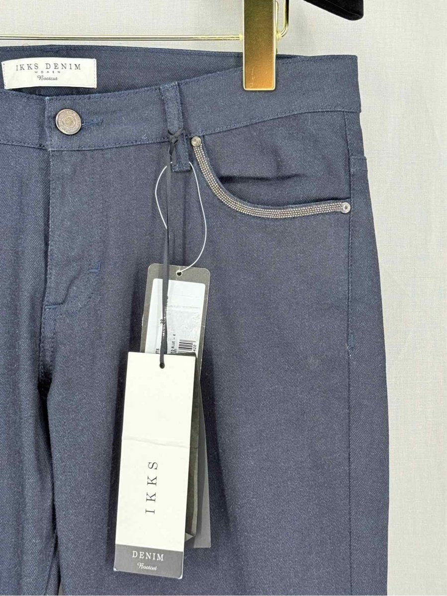 Pre - loved IKKS Dark Blue Size US 6 Jeans at Reems Closet