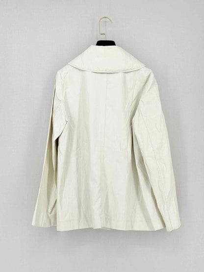 Pre - loved IRENE VAN RYB Cream Size US 10 Blouse at Reems Closet