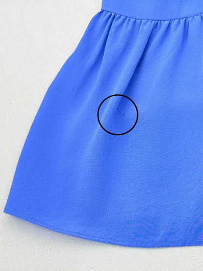 Pre - loved IRIS & INK Blue Size US 8 Knee Length Dress at Reems Closet