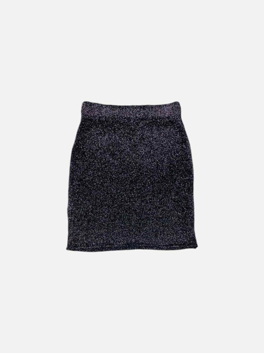 Pre - loved IRO Black Mini Skirt Large at Reems Closet