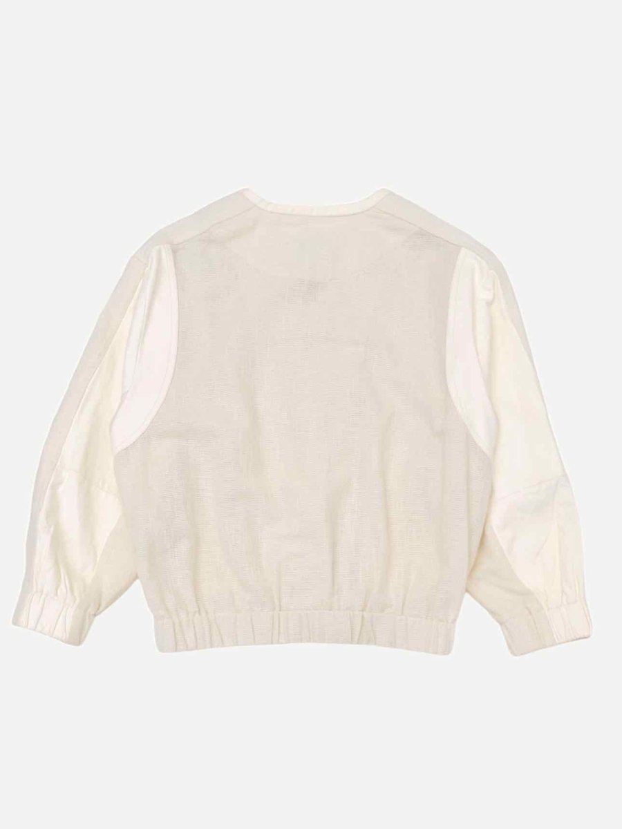 Pre - loved IRO Bomber Cream Size US 6 Jacket at Reems Closet