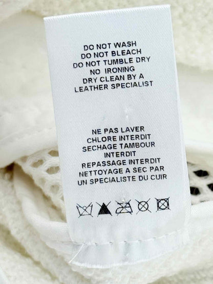 Pre - loved IRO Boucle White Size US 2 Jacket at Reems Closet