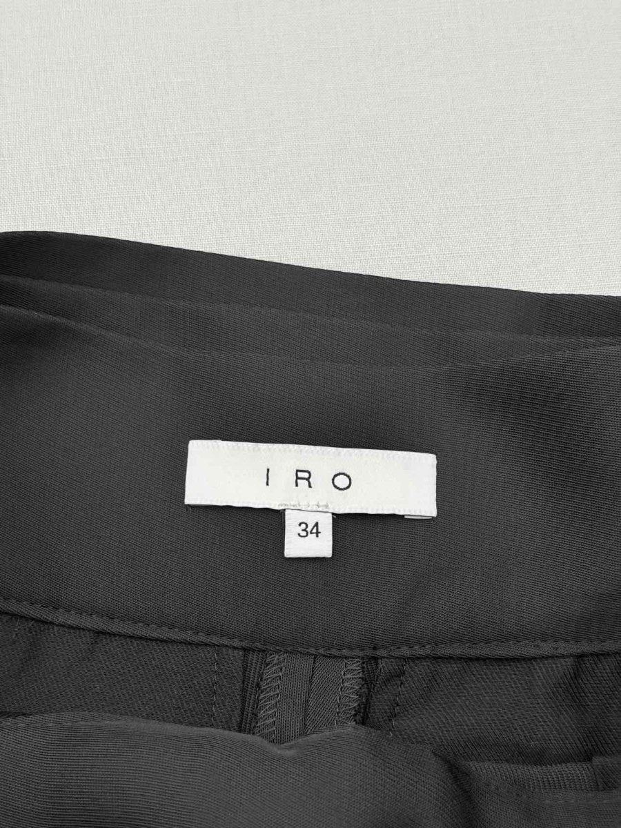 Pre - loved IRO Magik Black Size US 2 Shorts at Reems Closet