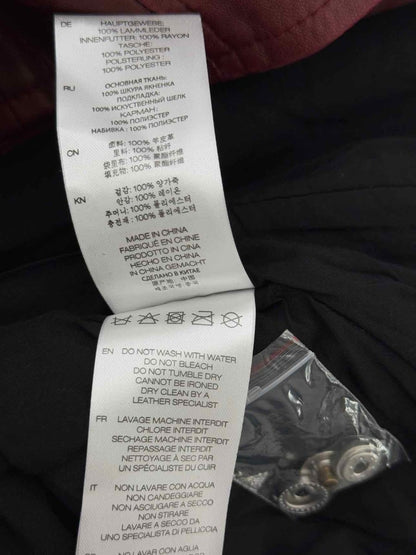 Pre - loved IRO Maroon Size US 8 Jacket at Reems Closet