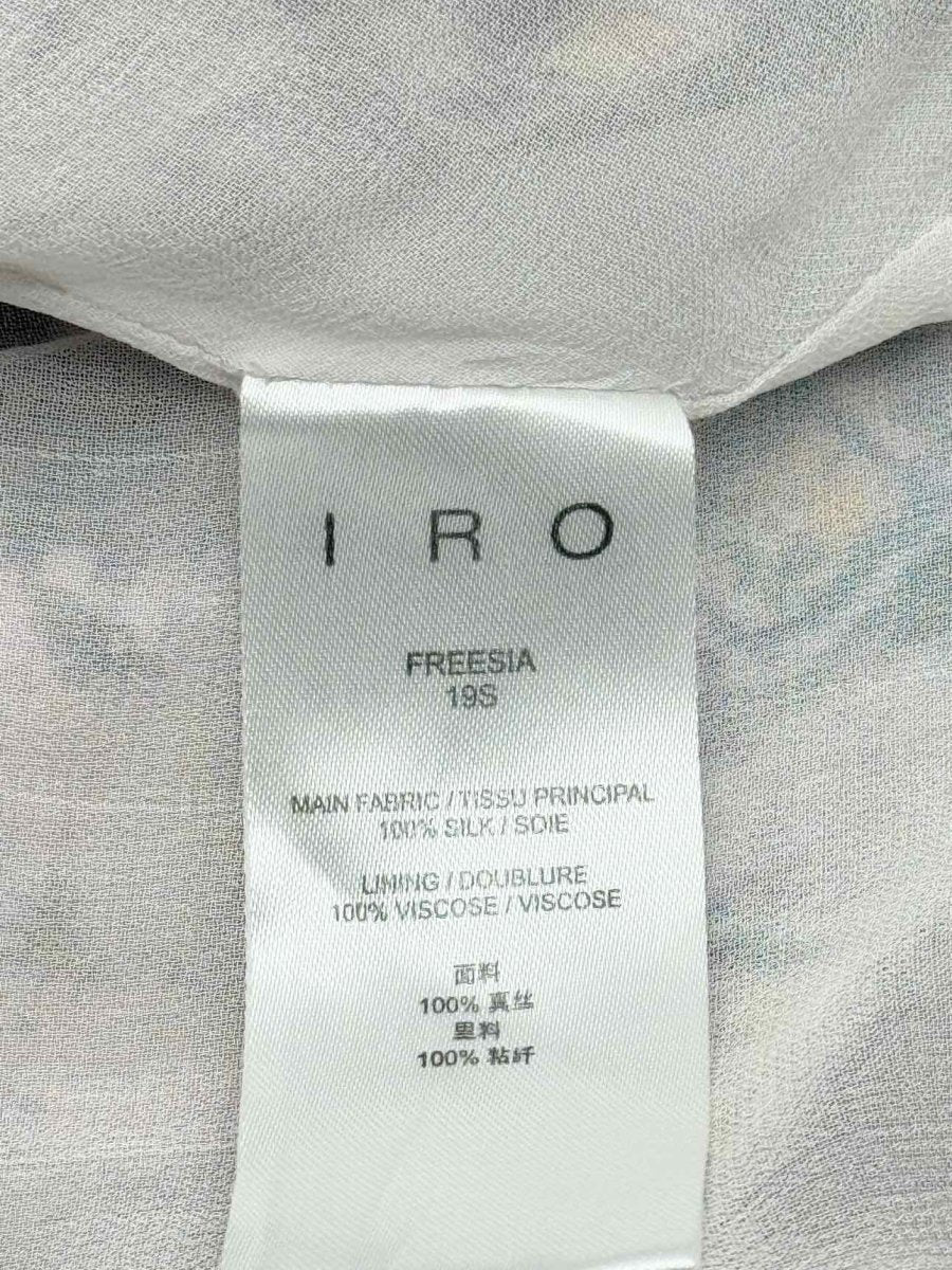 Pre-loved IRO Pink Multicolor Floral Print Size US 2 Short Dress at Reems Closet
