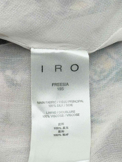 Pre-loved IRO Pink Multicolor Floral Print Size US 2 Short Dress at Reems Closet
