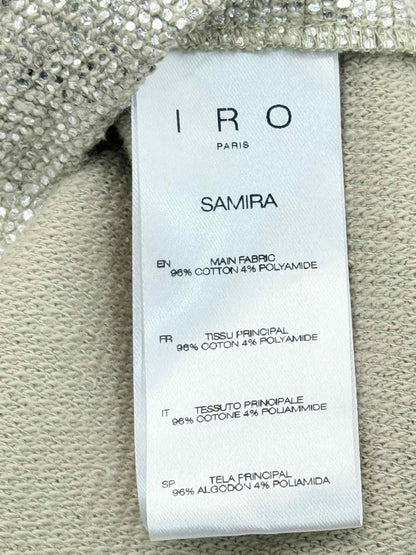 Pre - loved IRO Silver Size US 6 Top at Reems Closet