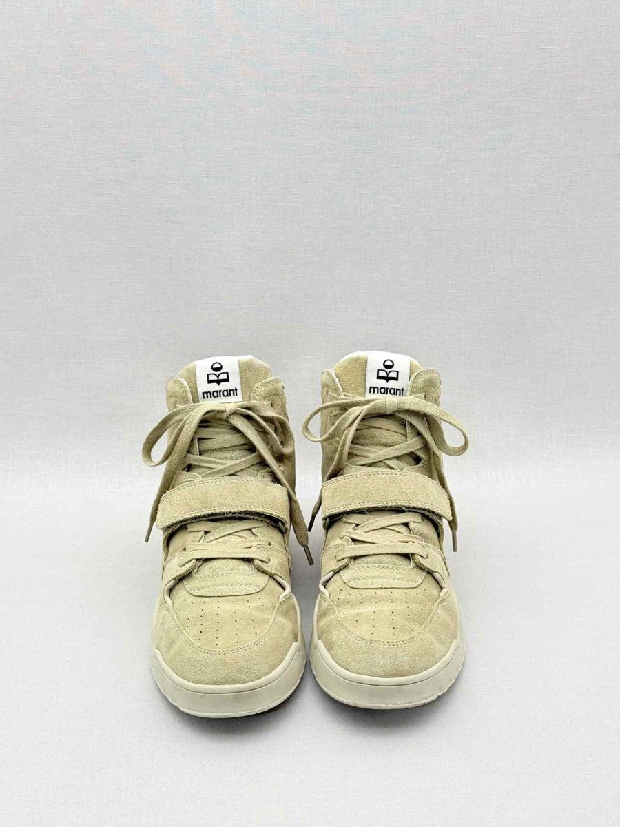 Pre-loved ISABEL MARANT Alsee Beige Size EU 39 Sneakers at Reems Closet