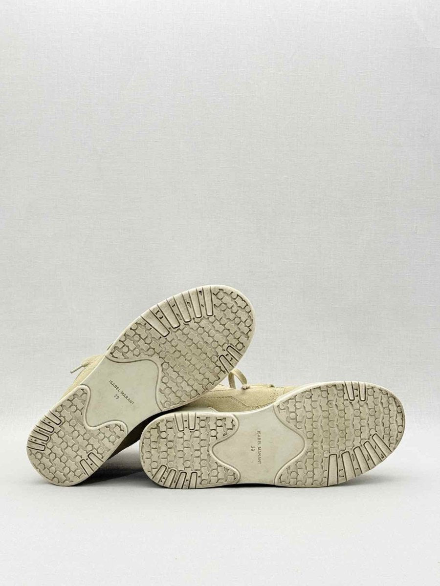 Pre-loved ISABEL MARANT Alsee Beige Size EU 39 Sneakers at Reems Closet