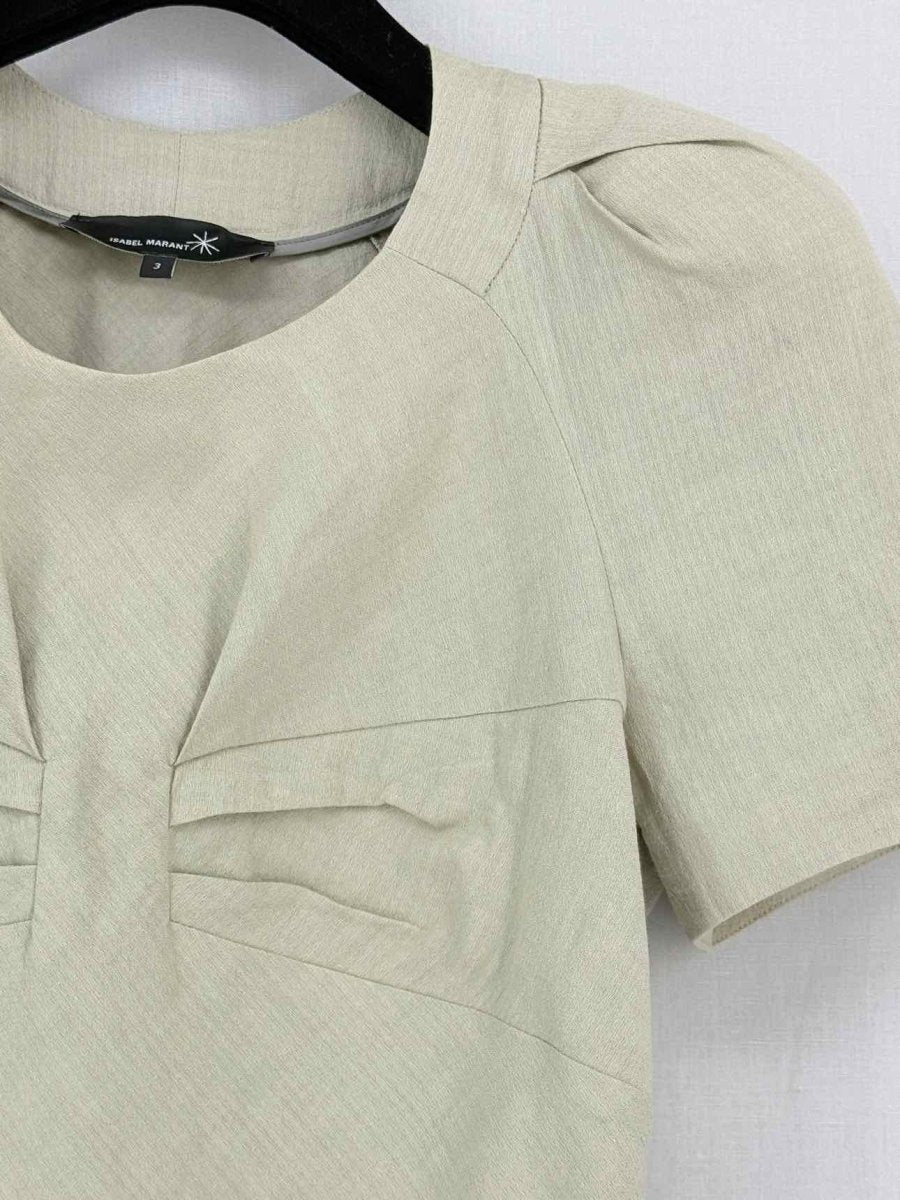 Pre-loved ISABEL MARANT Beige Size Large Top at Reems Closet