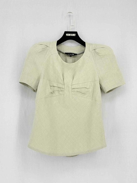 Pre-loved ISABEL MARANT Beige Size Large Top at Reems Closet