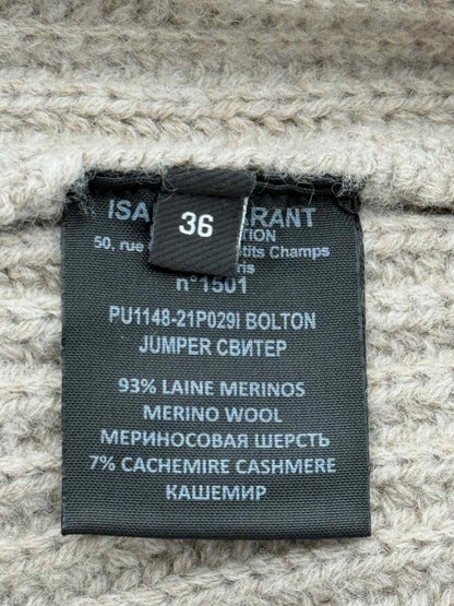 Pre - loved ISABEL MARANT Beige Size US 4 Jumper at Reems Closet