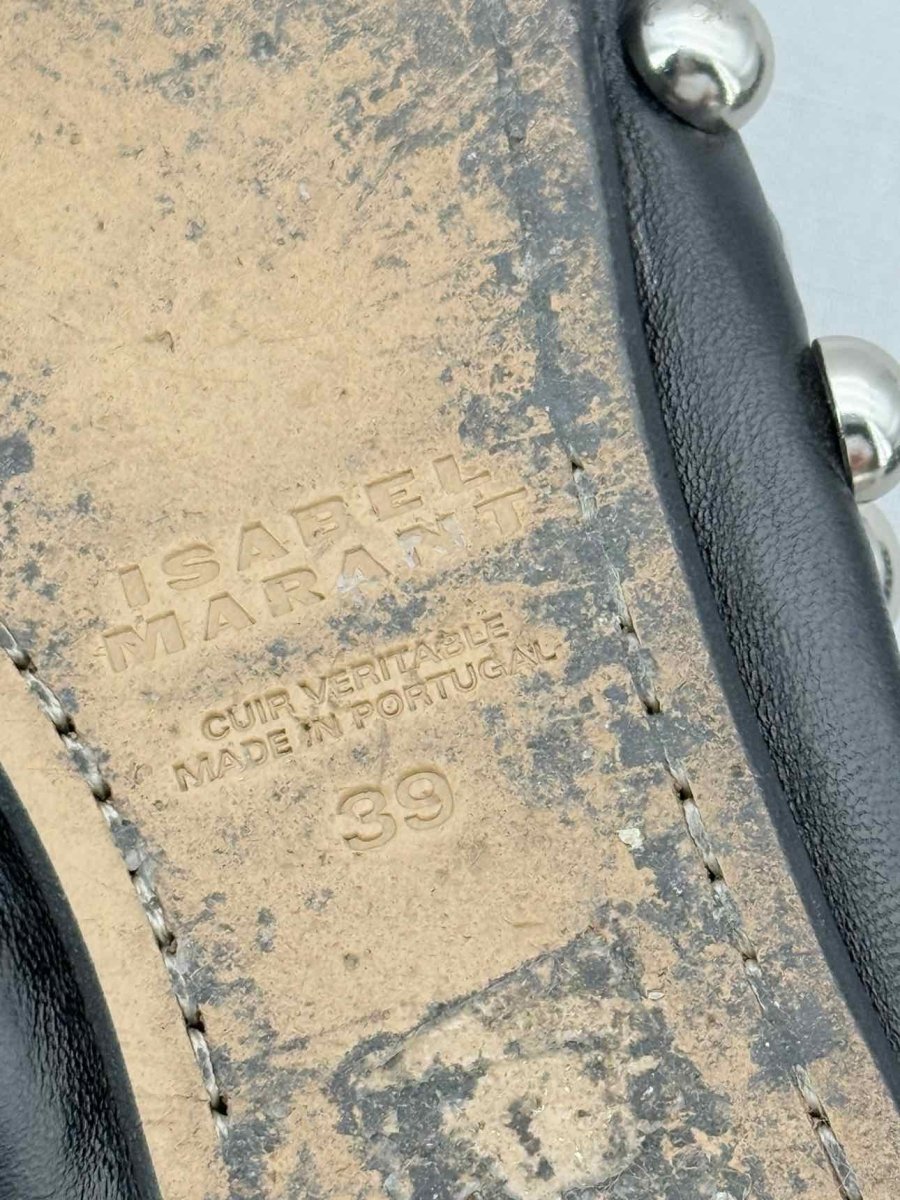 Pre - loved ISABEL MARANT Belna Black Size EU 39 Ballerinas at Reems Closet