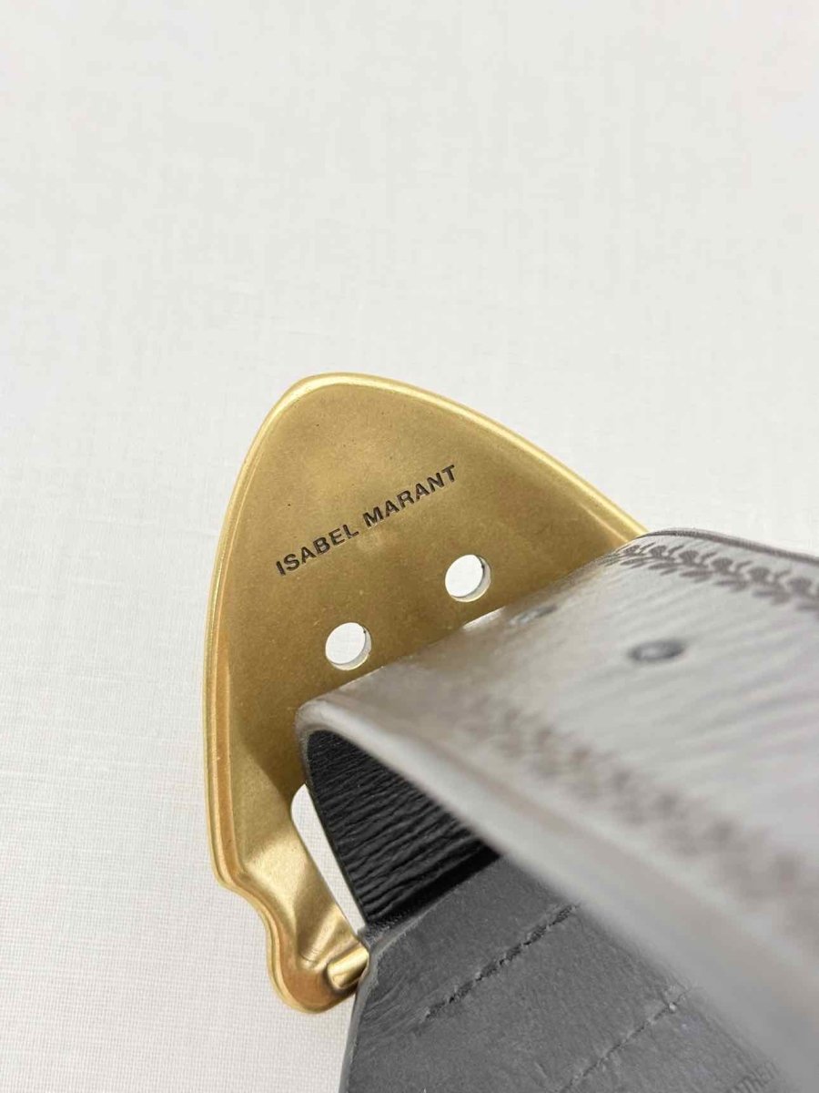 Pre - loved ISABEL MARANT Black Belt at Reems Closet