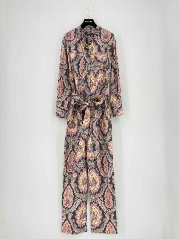 Pre - loved ISABEL MARANT Black Multicolor Size US 0 Jumpsuit at Reems Closet