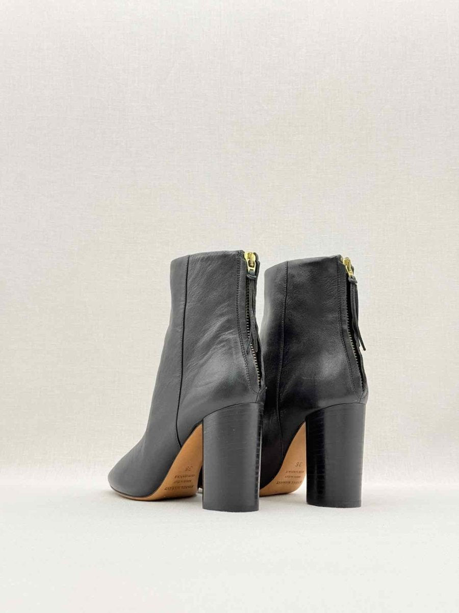 Pre - loved ISABEL MARANT Black Size EU 36 Ankle Boots at Reems Closet