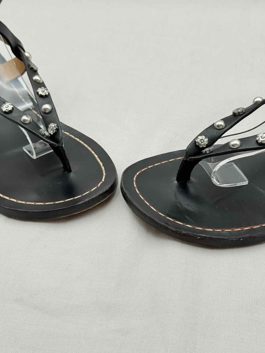 Pre-loved ISABEL MARANT Black Size EU 39 Sandals at Reems Closet