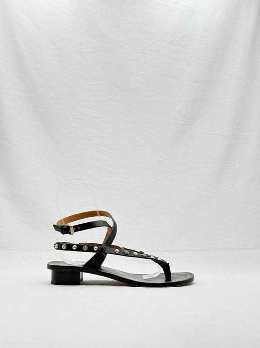 Pre-loved ISABEL MARANT Black Size EU 39 Sandals at Reems Closet