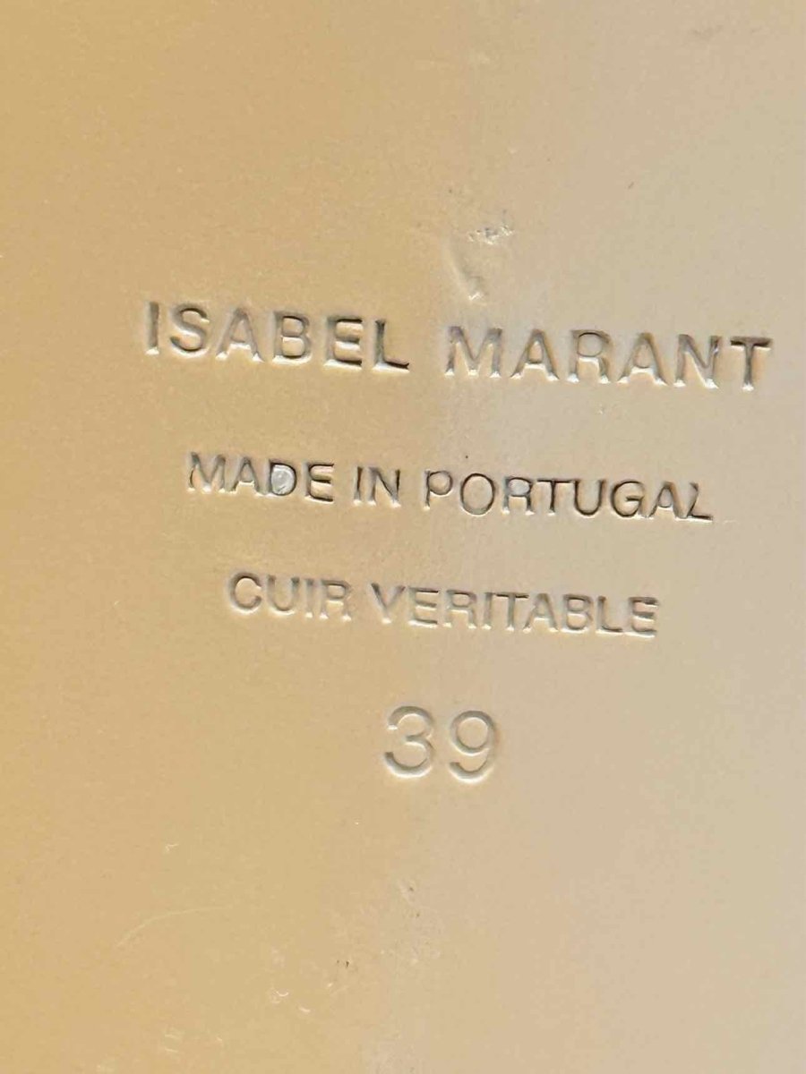 Pre-loved ISABEL MARANT Black Size EU 39 Sandals at Reems Closet