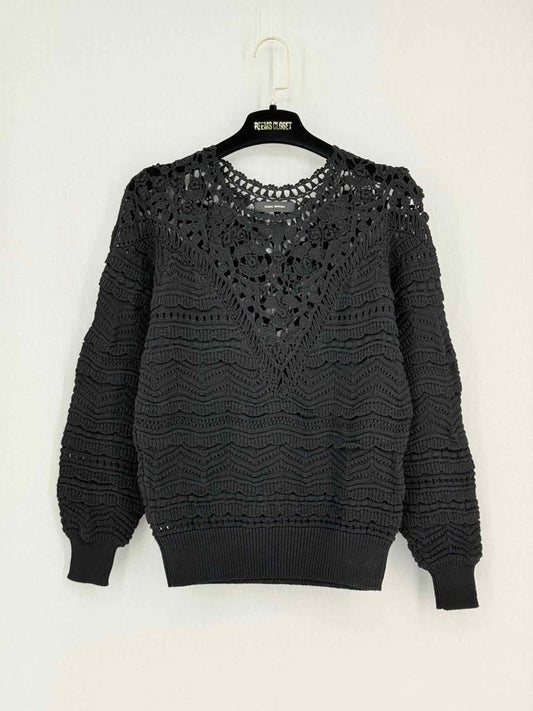 Pre - loved ISABEL MARANT Black Size US 2 Sweater at Reems Closet